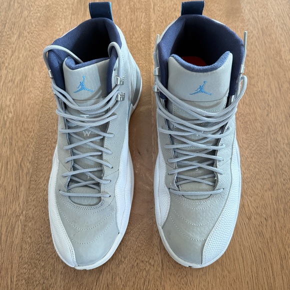 Air Jordan Retro 12 (Grey University Blue), Men’s size 12 - Picture 1 of 14